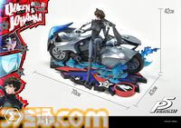 『ペルソナ５』新島真（クイーン）の1/4スケールのスタチューが予約開始。ペルソナ“ヨハンナ”とのセット、単体の2種が展開