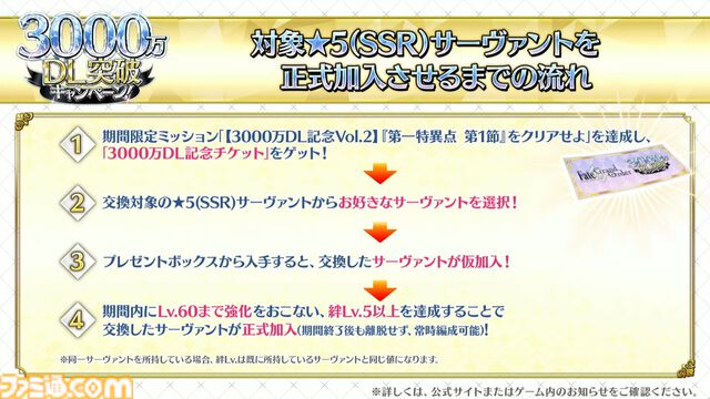 【FGO】配布星5の交換・入手方法