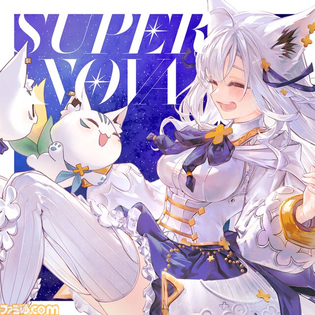 【ホロライブ】白上フブキ初となる1stアルバム『FBKINGDOM “Blessing”』が2025年1⽉15⽇発売。フブキングの名に相応しい新衣装もお披露目。新オリ曲『SUPERNOVA』は先行リリース