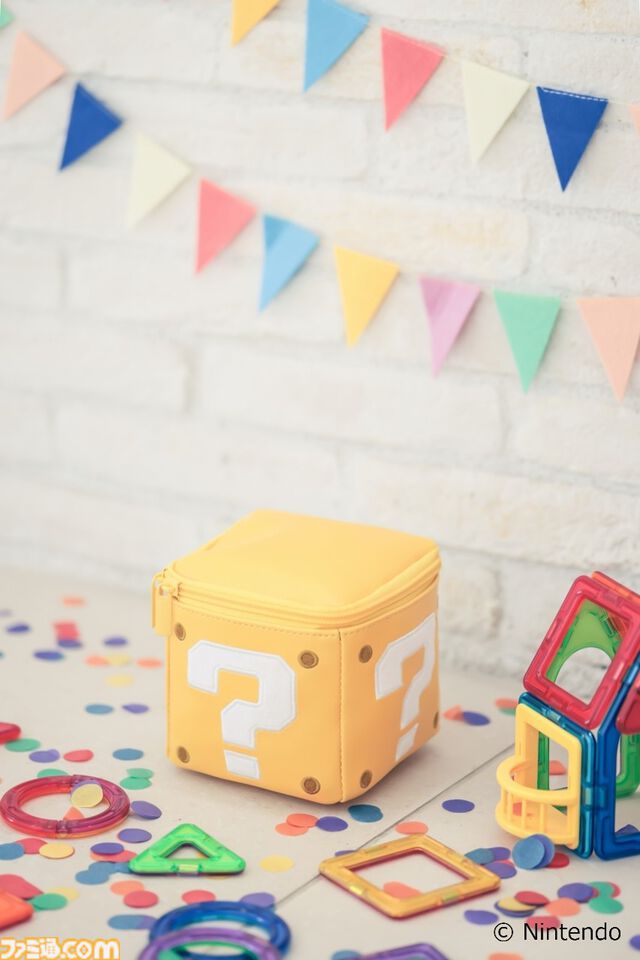 『スーパーマリオ』マリオの帽子、ハテナブロックのポーチでお部屋を賑やかに。グッズ付きムック本が10月15日に発売