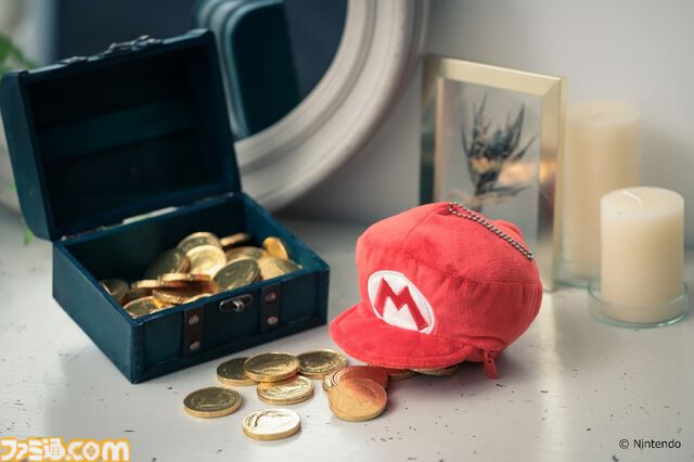 『スーパーマリオ』マリオの帽子、ハテナブロックのポーチでお部屋を賑やかに。グッズ付きムック本が10月15日に発売