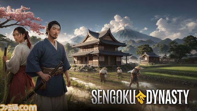 戦国時代生活シム『Sengoku Dynasty』日本語版がPS5で2025年発売。飢餓と戦乱で荒廃した過酷な戦国の世で集落を発展させよう