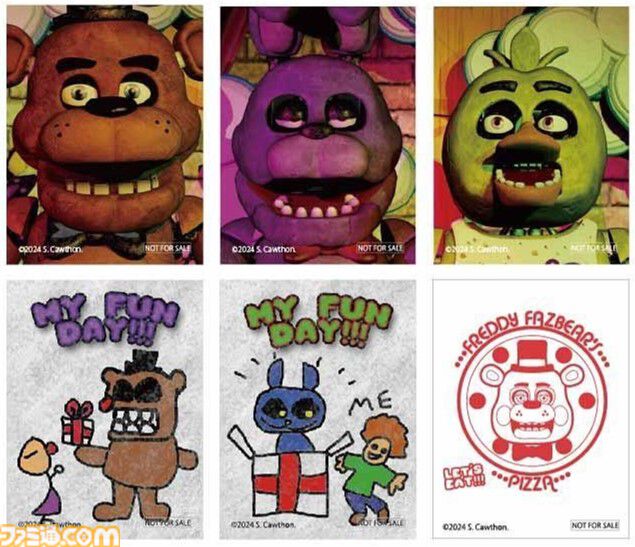 【FNaF】『Five Nights at Freddy's』ストアが東京、大阪で10月10日より開催。日本未発売のHex社ぬいぐるみをはじめとしたグッズが目白押し
