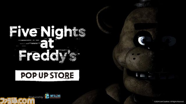 【FNaF】『Five Nights at Freddy's』ストアが東京、大阪で10月10日より開催。日本未発売のHex社ぬいぐるみをはじめとしたグッズが目白押し