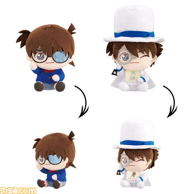 『名探偵コナン』新作一番ラボが本日（10/12）発売。角度で犯人追跡メガネや予告状の柄が変わるコナン＆怪盗キッドのレンチキュラーぬいぐるみが当たる