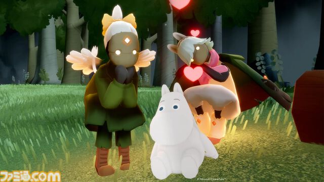『Sky 星を紡ぐ子どもたち』ムーミンのコラボイベントが10/14より開催。ムーミン谷にておなじみのキャラが登場する物語を体験。スナフキンたちの衣装も用意