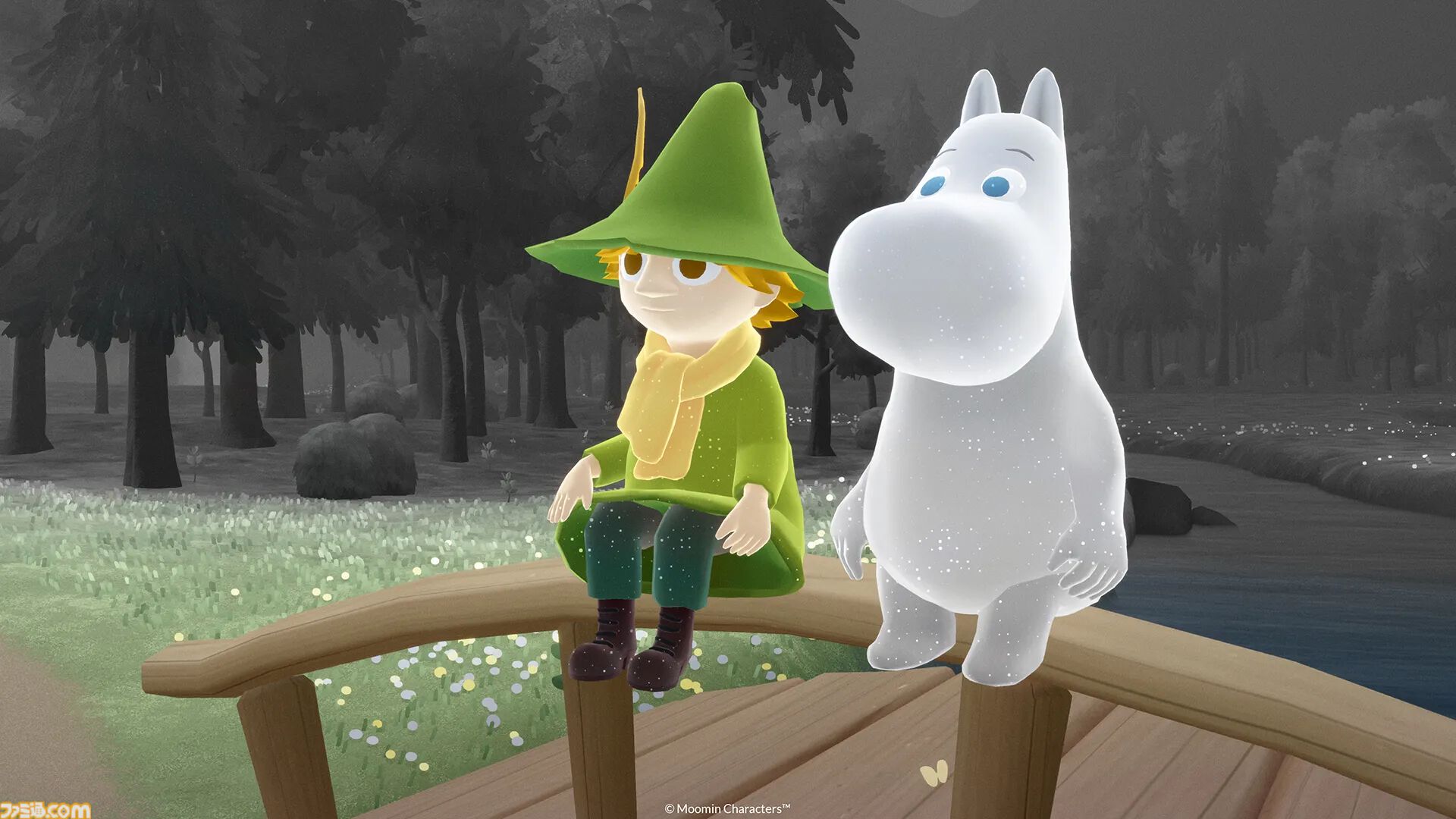 『Sky 星を紡ぐ子どもたち』ムーミンのコラボイベントが10/14より開催。ムーミン谷にておなじみのキャラが登場する物語を体験。スナフキンたちの衣装も用意