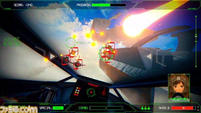 90年代アニメ風フライトシューティング『Rogue Flight』プレビュー