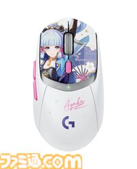 『原神』神里綾華コラボモデルのゲーミングマウス“G309”が10月29日発売。ロジクール×『原神』パートナーシップモデル第1弾として