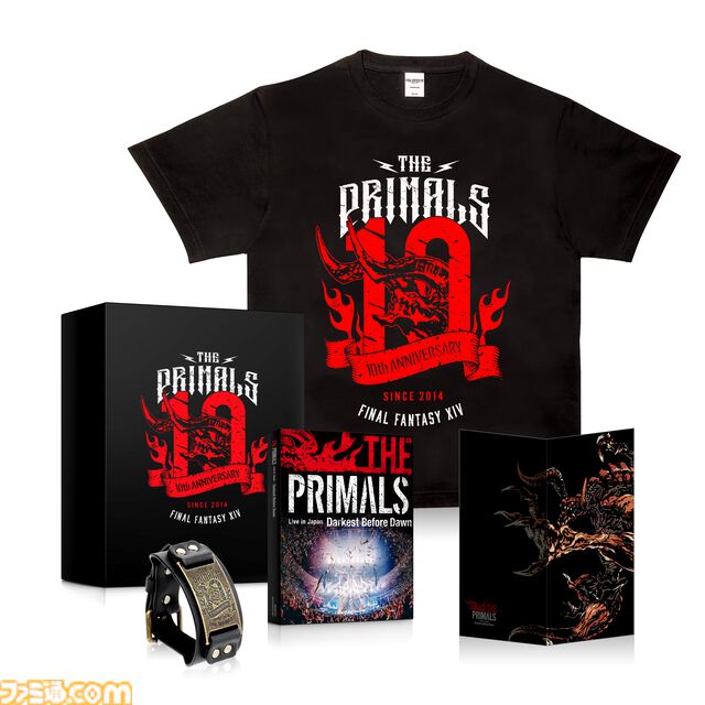 『FF14』THE PRIMALSの単独公演“Darkest Before Dawn”のライブブルーレイが2025年2月26日発売。Tシャツやレザーブレスレットなどが同梱した特別Boxも