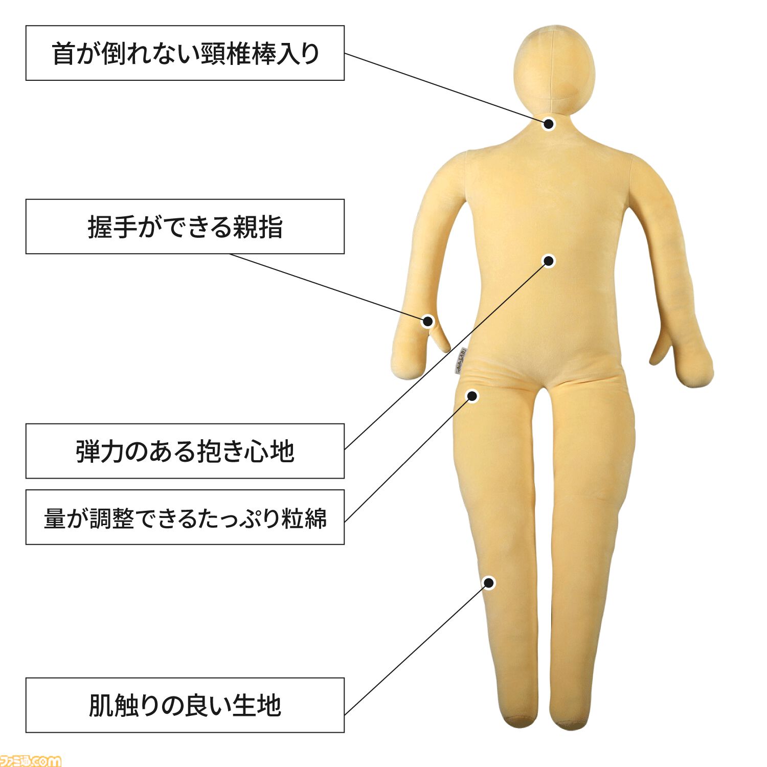 “推し抱き枕”が10月に発売決定。等身大サイズで腕枕や膝枕が可能。本当に“推し”と寝ているかのような気分に
