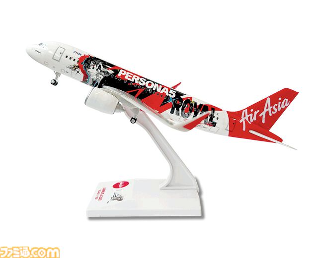 『ソニック』『ペルソナ5』デザインの飛行機がアジアの空を飛ぶ。エアアジアがセガ、アトラスとの提携を発表