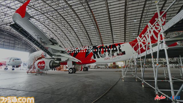 『ソニック』『ペルソナ5』デザインの飛行機がアジアの空を飛ぶ。エアアジアがセガ、アトラスとの提携を発表