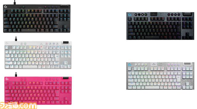 ロジクールがゲーミングキーボード最上位モデル2機種を10月29日に発売。勝つための機能を極めたプロ仕様モデルは初のラピッドトリガー対応