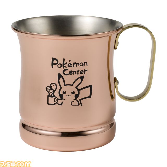 『ポケモン』ピカチュウがプリントされたコメダの銅製マグカップ（ジョッキ）が10月10日に発売。ポケモンセンターナゴヤのリニューアルオープン記念品