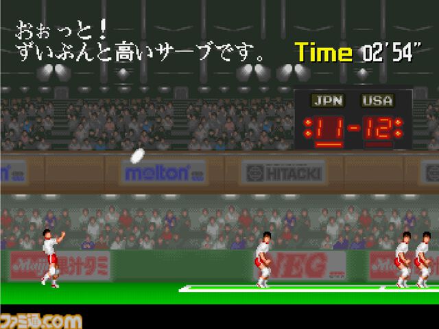 【アケアカ】『スーパーバレー'91』10月10日に配信。シンプル操作でサーブや時間差攻撃が楽しめるバレーボールゲーム