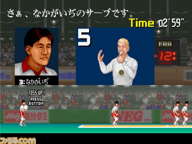 【アケアカ】『スーパーバレー'91』10月10日に配信。シンプル操作でサーブや時間差攻撃が楽しめるバレーボールゲーム