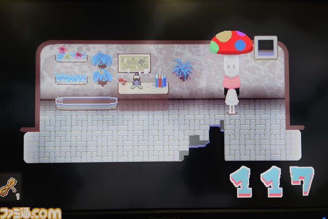 『きのこめあ』歩くと頭のきのこがでかくなって死ぬ。理由はよくわからない。サイコでポップなホラーアドベンチャーが本当に謎【TGS2024】