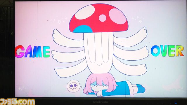 『きのこめあ』歩くと頭のきのこがでかくなって死ぬ。理由はよくわからない。サイコでポップなホラーアドベンチャーが本当に謎【TGS2024】