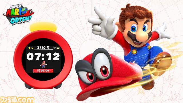任天堂の目覚まし時計“ニンテンドーサウンドクロック アラーモ”10月9日発売決定。動きに合わせてゲームのBGMや効果音が鳴る、ユニークな目覚まし時計