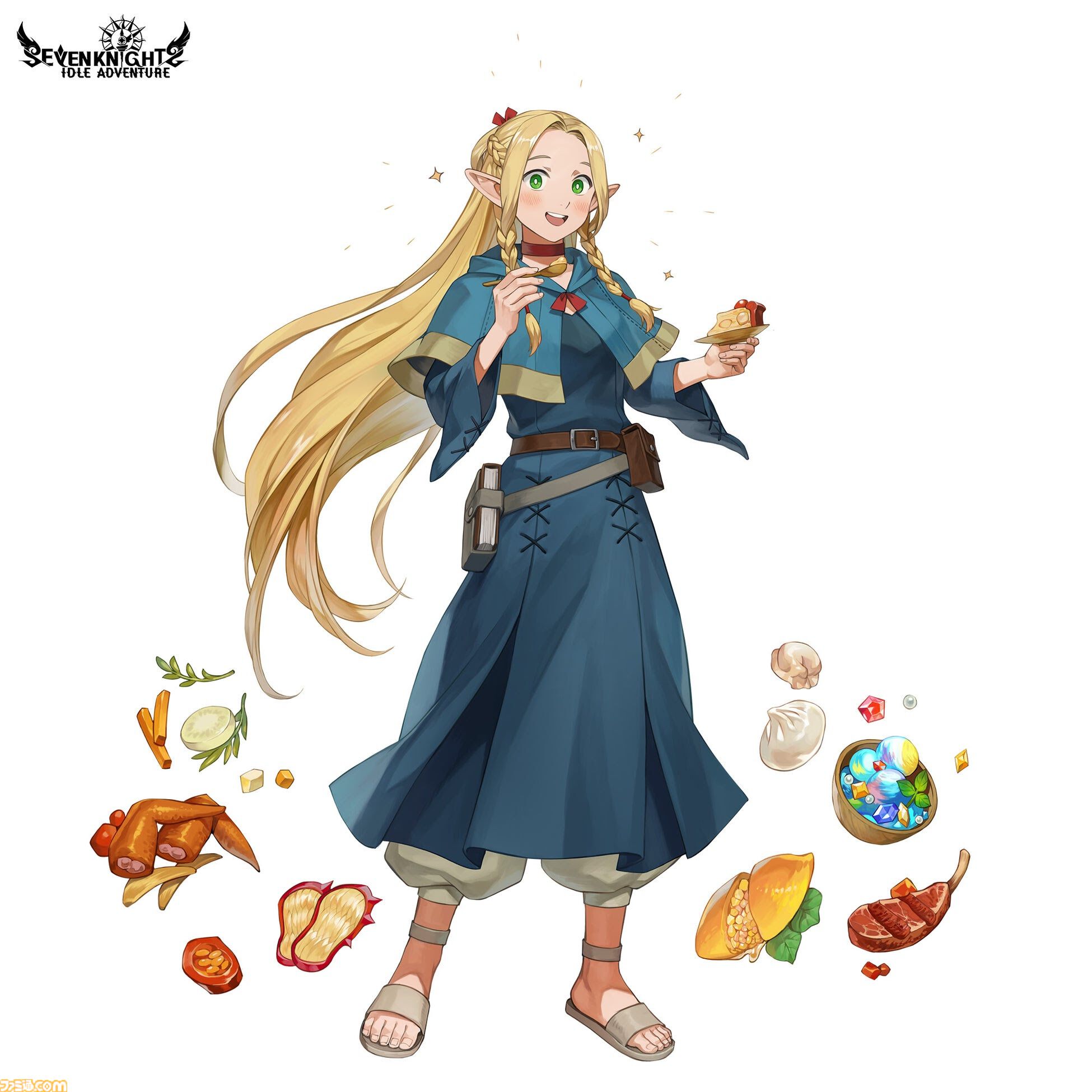 セナポケ』×『ダンジョン飯』コラボアップデートが実施。ライオスたち4