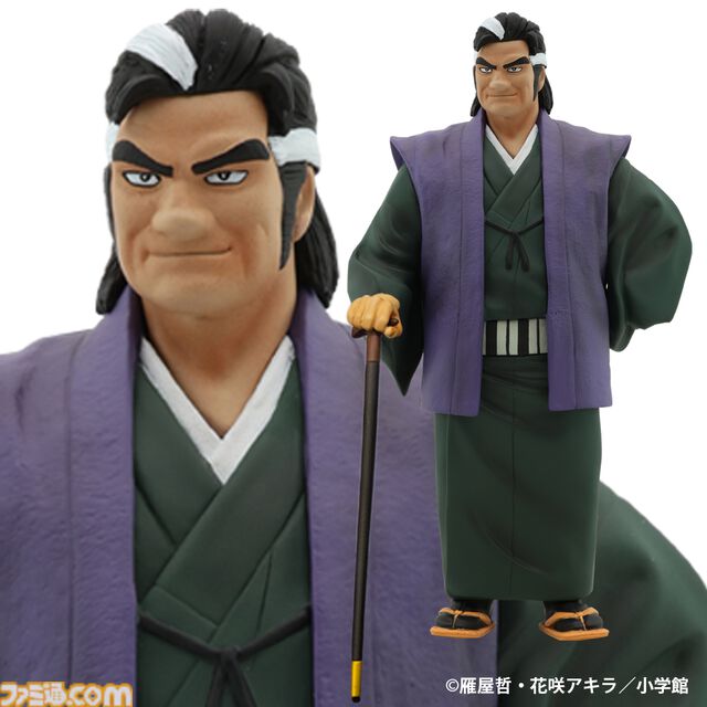 『美味しんぼ』海原雄山がフィギュア化。初登場、冷やし中華に激怒、息子の山岡士郎との和解シーンを再現した3種が登場【冷やし中華だとっ!?ふざけるなあっ!!】