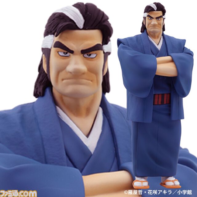 『美味しんぼ』海原雄山がフィギュア化。初登場、冷やし中華に激怒、息子の山岡士郎との和解シーンを再現した3種が登場【冷やし中華だとっ!?ふざけるなあっ!!】