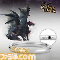 『モンハン』イヴェルカーナ、ネルギガンテ、アルバトリオンの結婚指輪が発売。価格は13万2000円から。内側には各モンスターの彫刻とダイヤモンドをデザイン