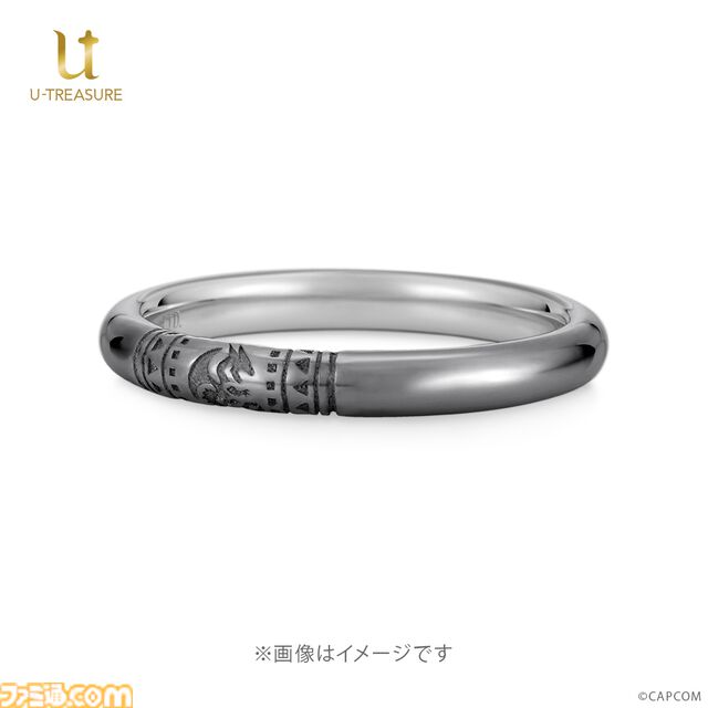 『モンハン』イヴェルカーナ、ネルギガンテ、アルバトリオンの結婚指輪が発売。価格は13万2000円から。内側には各モンスターの彫刻とダイヤモンドをデザイン