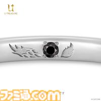 『モンハン』イヴェルカーナ、ネルギガンテ、アルバトリオンの結婚指輪が発売。価格は13万2000円から。内側には各モンスターの彫刻とダイヤモンドをデザイン
