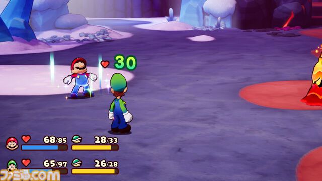 『マリオ＆ルイージRPG　ブラザーシップ！』が11月7日に発売、9年振りとなるシリーズ完全新作。マリオとルイージ2人が合体する技“ブラザーアクション”などが公開