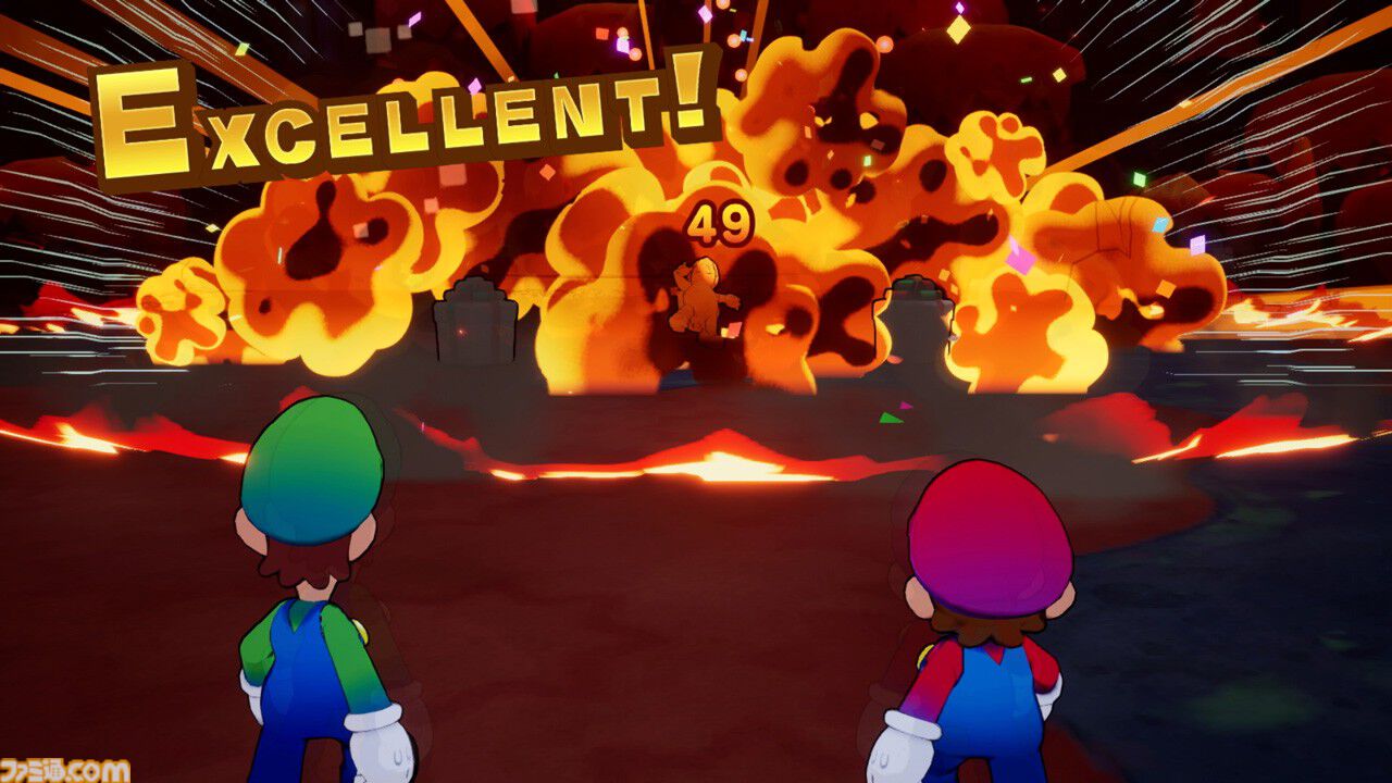 『マリオ＆ルイージRPG　ブラザーシップ！』が11月7日に発売、9年振りとなるシリーズ完全新作。マリオとルイージ2人が合体する技“ブラザーアクション”などが公開