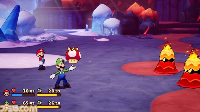 『マリオ＆ルイージRPG　ブラザーシップ！』が11月7日に発売、9年振りとなるシリーズ完全新作。マリオとルイージ2人が合体する技“ブラザーアクション”などが公開