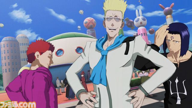 格ゲー『ハンターハンター ネンインパクト』ゲンスルーが参戦決定。一握りの火薬（リトルフラワー）での攻撃や、サブ・バラの援護による積極的な攻め込みを得意とするキャラクター