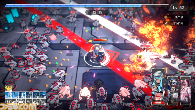 『ワルキューレスクワッド：突破せよ！』体験版がSteamで配信中。3人チームのヴァルキリー小隊を率いて戦う弾幕ローグライクアクション
