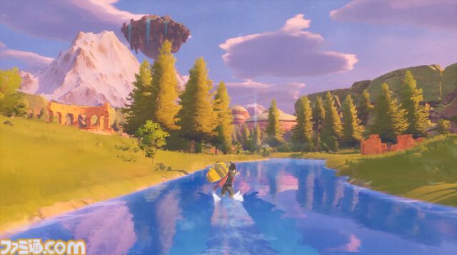 『Europa（エウロパ）』明日（10月12日）発売。ジブリをインスパイアしたアニメ調の景色を旅するアクションアドベンチャー。草原や滅びた文明の遺跡など、とにかく景色が美しい