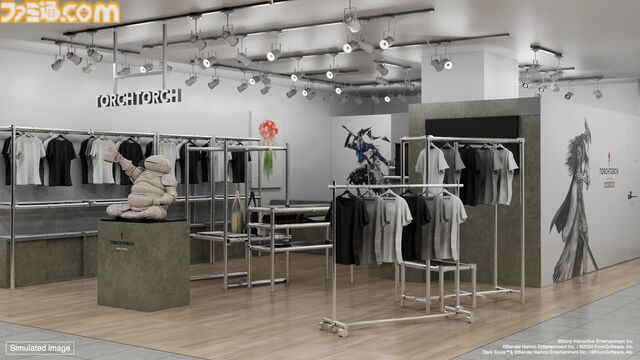 『ブラッドボーン』のカーディガン4種が先行販売。TORCH TORCHの心斎橋PARCO店が10月19日にオープン