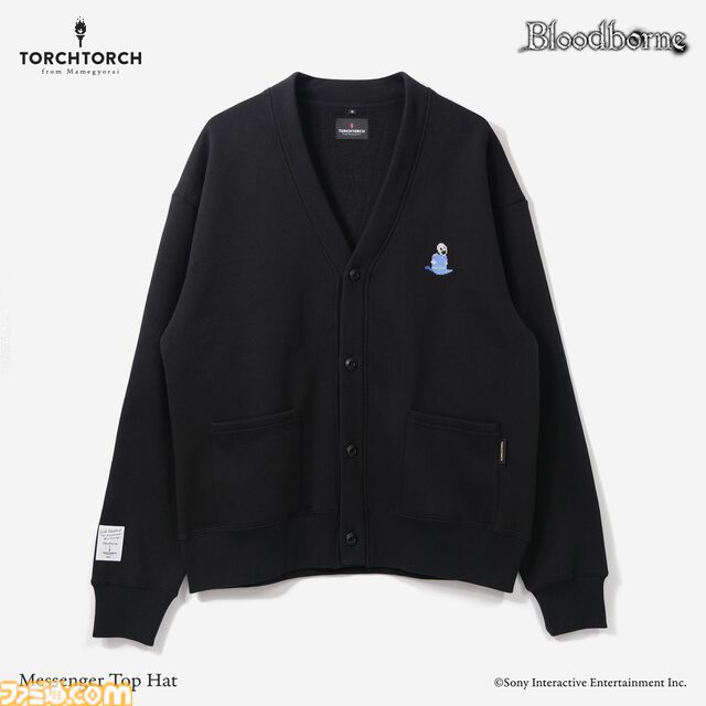 『ブラッドボーン』のカーディガン4種が先行販売。TORCH TORCHの心斎橋PARCO店が10月19日にオープン