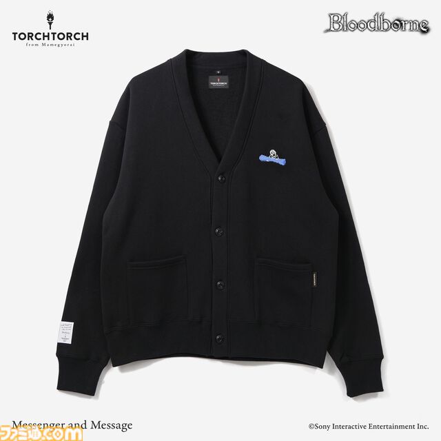 『ブラッドボーン』のカーディガン4種が先行販売。TORCH TORCHの心斎橋PARCO店が10月19日にオープン