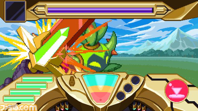 『精霊機フレイリート』体験版が配信中。90年代ファンタジーロボアニメ風2Dアクション。体験版では3つのダンジョンがプレイ可能