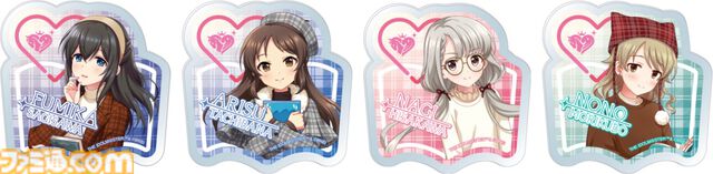 『アイマス シンデレラガールズ』書店コラボキャンペーンが11月1日より全国560店舗で開催。本好きアイドルたちのしおりを配布、グッズの受注販売も