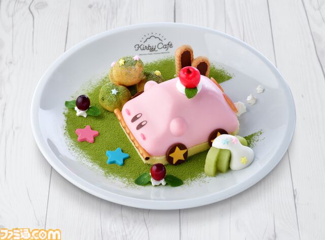 カービィカフェ大阪が11月21日より常設オープン。カービィの容器がかわいい串カツ、たこ焼きみたいなプチケーキなど限定メニューが公開