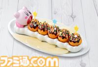 カービィカフェ大阪が11月21日より常設オープン。カービィの容器がかわいい串カツ、たこ焼きみたいなプチケーキなど限定メニューが公開