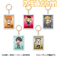 アニメ『ハイキュー!!』日向、及川、研磨らの手紙をテーマにしたグッズが登場。フレーム切手セットやアクスタが郵便局のネットショップで販売