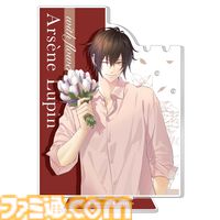 『薄桜鬼 真改』土方歳三、『Code：Realize』アルセーヌ・ルパンらの描き下ろしグッズが当たる。オトメイトのキャラクターグラビア企画“with flower”のオンラインくじが10/24正午に発売