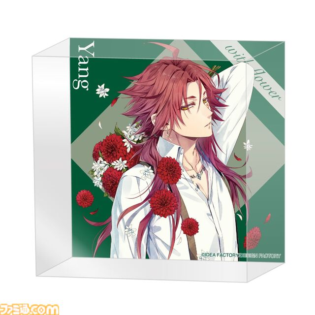『薄桜鬼 真改』土方歳三、『Code：Realize』アルセーヌ・ルパンらの描き下ろしグッズが当たる。オトメイトのキャラクターグラビア企画“with flower”のオンラインくじが10/24正午に発売