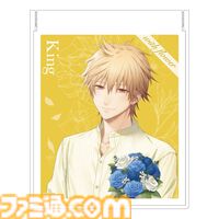 『薄桜鬼 真改』土方歳三、『Code：Realize』アルセーヌ・ルパンらの描き下ろしグッズが当たる。オトメイトのキャラクターグラビア企画“with flower”のオンラインくじが10/24正午に発売