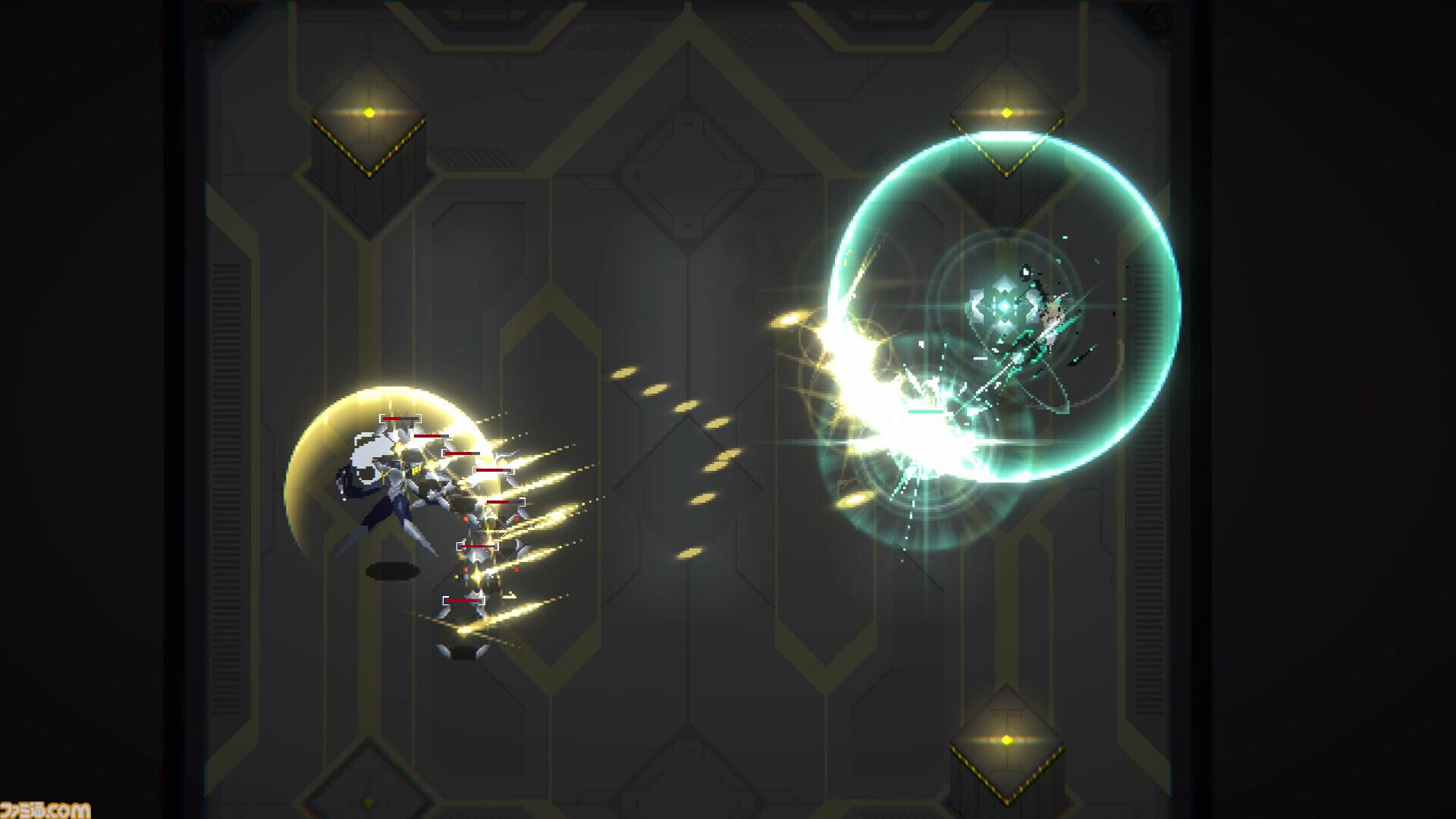 『ナノアポスル』日本版がSwitchとSteamで本日（10/17）発売。ナノロボットの仲間たちと危険な生物兵器を倒していくダークSFボスラッシュゲーム