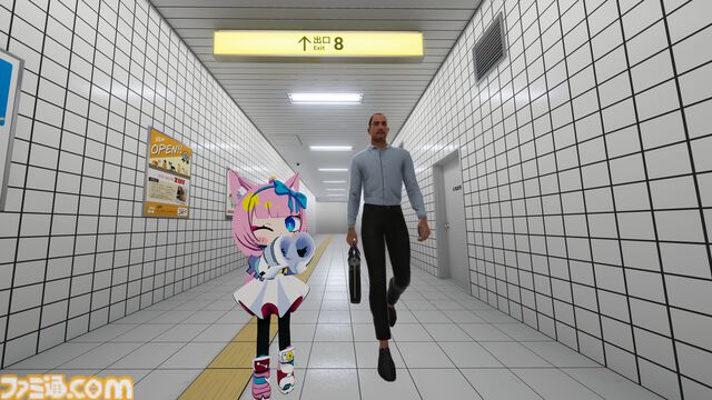 『8番出口VR』新たなVRChatワールドが本日（10/18）公開。おじさんといっしょに記念撮影ができる！