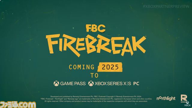 Remedy Entertainmentによるマルチプレイゲーム『FBC: Firebreak』が発表。2025年発売でGame Passにも対応【Xbox Partner Preview】